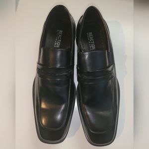 Kenneth Cole Reaction Mens Black Settle Loafer Shoes 10